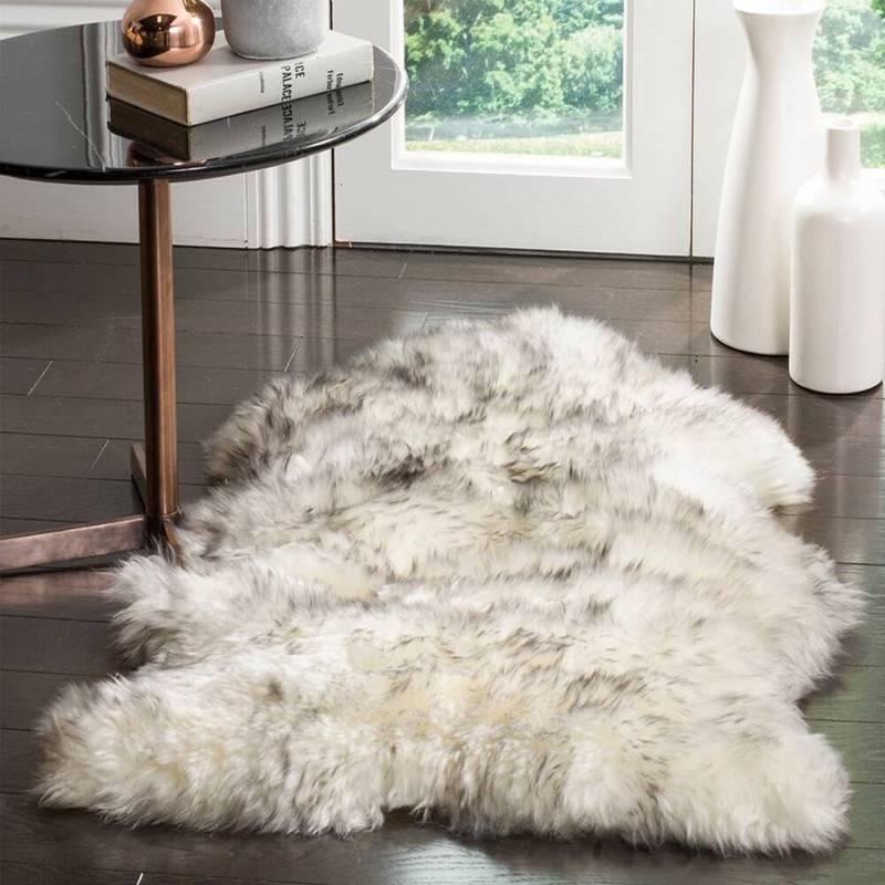 Plush And Luxurious Sheepskin Rug For Bedroom And Living - Temu